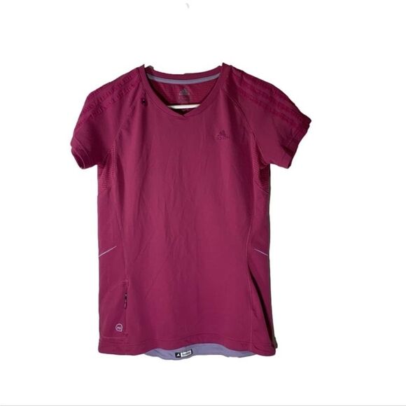 Adidas Medium Pink‎ Running Shirt - Picture 1 of 5